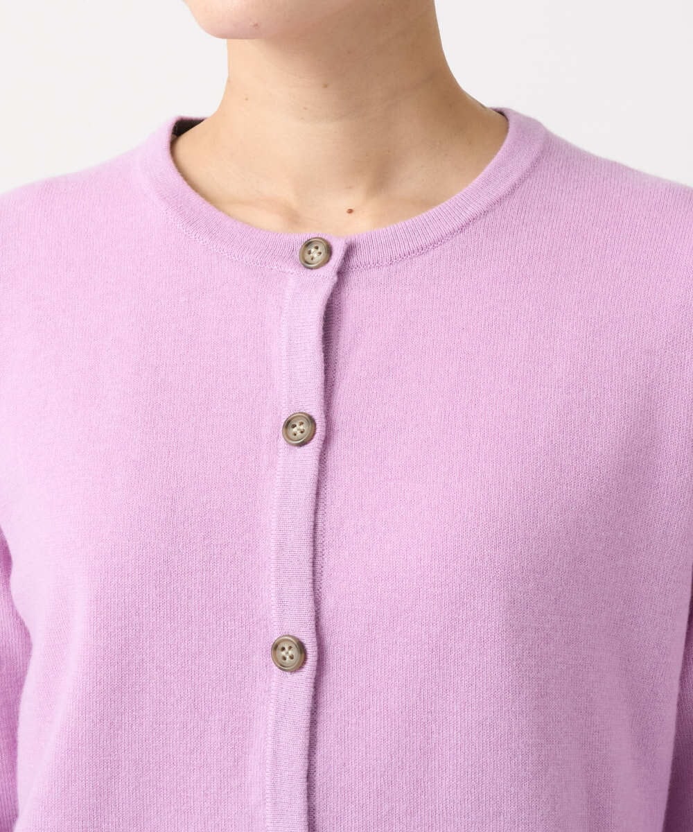 PZSCD57230 GEORGES RECH(ジョルジュ・レッシュ) [アンサンブル対応]メリノウールカーディガン ピンク