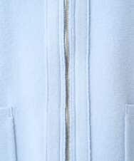 PZSCE70190 GEORGES RECH(ジョルジュ・レッシュ) [アンサンブル対応] ミラノリブジップアップニットカーディガン グレー