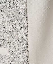 PZSEE16290 GEORGES RECH(ジョルジュ・レッシュ) ファンシーツイードAラインジレ ブラック