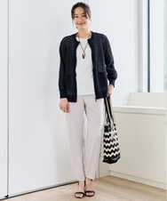 PZSEE28290 GEORGES RECH(ジョルジュ・レッシュ) ブークレメッシュニットブルゾン グリーン