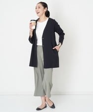 PZSET05360 GEORGES RECH(ジョルジュ・レッシュ) [アンサンブル対応]ミラノリブカーディガン グレー