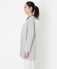 PZSET05360 GEORGES RECH(ジョルジュ・レッシュ) [アンサンブル対応]ミラノリブカーディガン グレー
