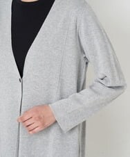 PZSET05360 GEORGES RECH(ジョルジュ・レッシュ) [アンサンブル対応]ミラノリブカーディガン グレー