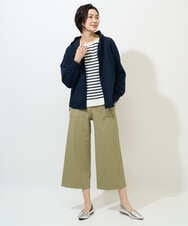 PZSGE43270 GEORGES RECH(ジョルジュ・レッシュ) [アンサンブル対応]ニットフードカーディガン ネイビー