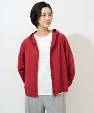 PZSGE43270 GEORGES RECH(ジョルジュ・レッシュ) [アンサンブル対応]ニットフードカーディガン ネイビー