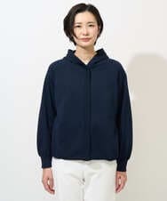 PZSGE43270 GEORGES RECH(ジョルジュ・レッシュ) [アンサンブル対応]ニットフードカーディガン ネイビー