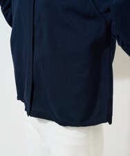 PZSGE43270 GEORGES RECH(ジョルジュ・レッシュ) [アンサンブル対応]ニットフードカーディガン ネイビー