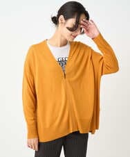 PZSJB51290 GEORGES RECH(ジョルジュ・レッシュ) リラックスカーディガン マスタード系