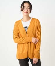 PZSJB51290 GEORGES RECH(ジョルジュ・レッシュ) リラックスカーディガン グレー