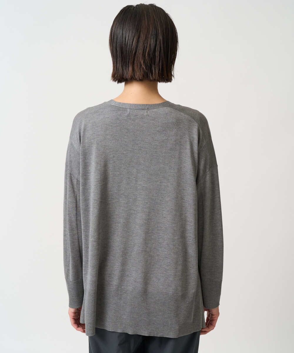 PZSJB51290 GEORGES RECH(ジョルジュ・レッシュ) リラックスカーディガン グレー
