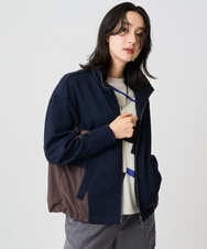 PZTAD01290 GEORGES RECH(ジョルジュ・レッシュ) スタンドカラーダンボールブルゾン ネイビー