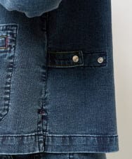 PZTEA26360 GEORGES RECH(ジョルジュ・レッシュ)  [セットアップ対応]8.5ozスウェットデニムジャケット ブルー