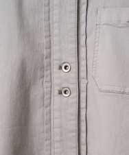 PZTEE01360 GEORGES RECH(ジョルジュ・レッシュ)  [セットアップ対応]ノーカラージャージーデニムジャケット ブルー