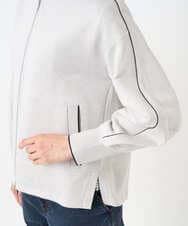 PZTEE02330 GEORGES RECH(ジョルジュ・レッシュ) ジャージージップフードパーカー ライトグレー