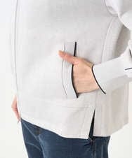 PZTEE02330 GEORGES RECH(ジョルジュ・レッシュ) ジャージージップフードパーカー ライトグレー