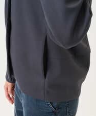 PZTEE21360 GEORGES RECH(ジョルジュ・レッシュ)  [セットアップ対応]ダンボールジャージーブルゾン ダークグレー