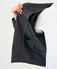 PZTEE21360 GEORGES RECH(ジョルジュ・レッシュ)  [セットアップ対応]ダンボールジャージーブルゾン ダークグレー