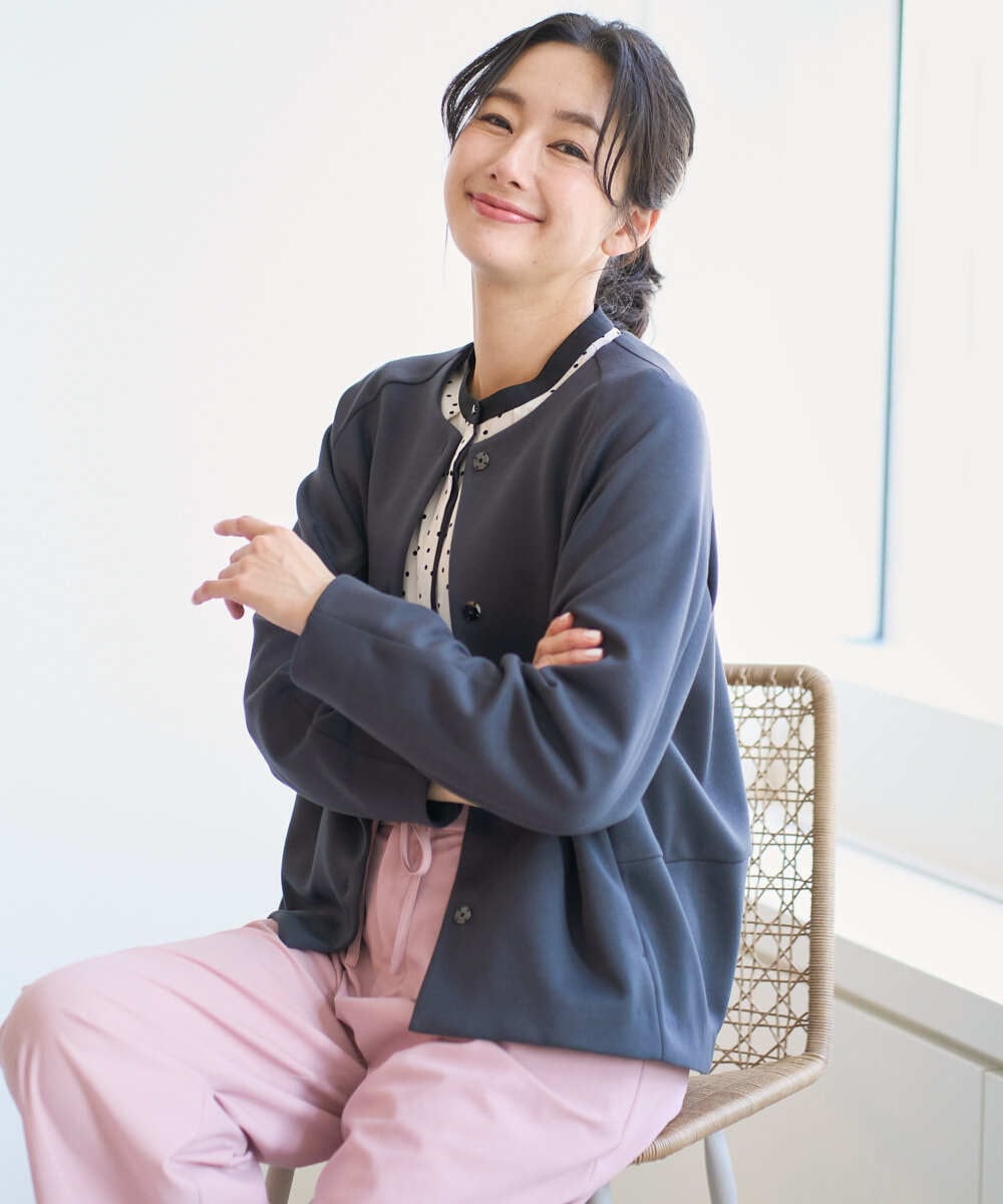 PZTEE21360 GEORGES RECH  [セットアップ対応]ダンボールジャージーブルゾン