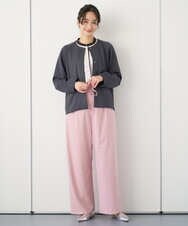 PZTEE21360 GEORGES RECH(ジョルジュ・レッシュ)  [セットアップ対応]ダンボールジャージーブルゾン ダークグレー