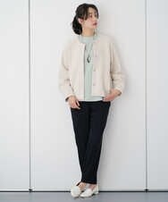 PZTEE21360 GEORGES RECH(ジョルジュ・レッシュ)  [セットアップ対応]ダンボールジャージーブルゾン ダークグレー