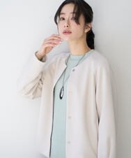 PZTEE21360 GEORGES RECH(ジョルジュ・レッシュ)  [セットアップ対応]ダンボールジャージーブルゾン ダークグレー