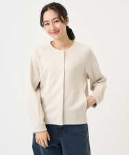 PZTEE21360 GEORGES RECH(ジョルジュ・レッシュ)  [セットアップ対応]ダンボールジャージーブルゾン ダークグレー