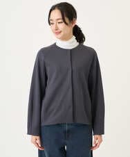 PZTEE21360 GEORGES RECH(ジョルジュ・レッシュ)  [セットアップ対応]ダンボールジャージーブルゾン ダークグレー