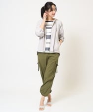 PZTGC85270 GEORGES RECH(ジョルジュ・レッシュ)  [多機能素材]UVカットジャージーパーカー ライトグレー