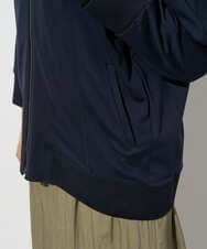 PZTGD06290 GEORGES RECH(ジョルジュ・レッシュ) ラグランスリーブ8分袖パーカー ネイビー