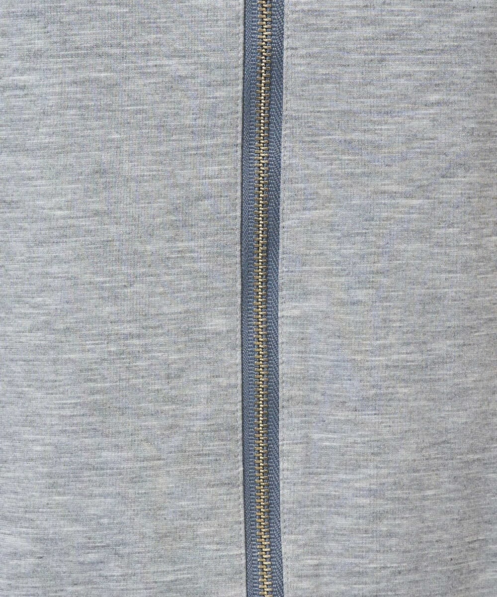 PZTGD06290 GEORGES RECH(ジョルジュ・レッシュ) ラグランスリーブ8分袖パーカー ライトグレー