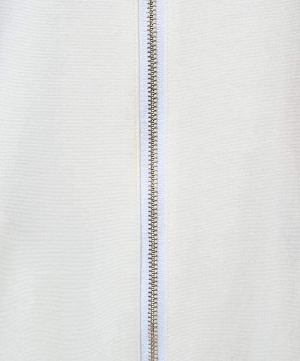 PZTGD06290 GEORGES RECH(ジョルジュ・レッシュ) ラグランスリーブ8分袖パーカー ライトグレー