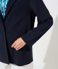 PZTGD11390 GEORGES RECH(ジョルジュ・レッシュ)  [セットアップ対応]ドライタッチジャージーテーラードジャケット ネイビー