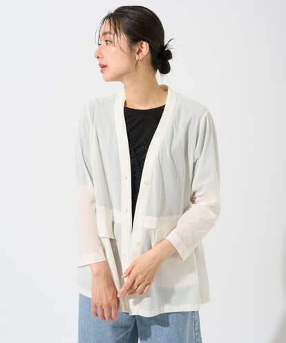 PZTGD21330 GEORGES RECH シアートリコットジャケット