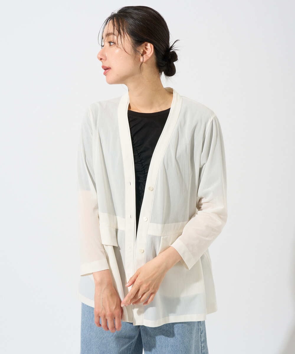 PZTGD21330 GEORGES RECH シアートリコットジャケット