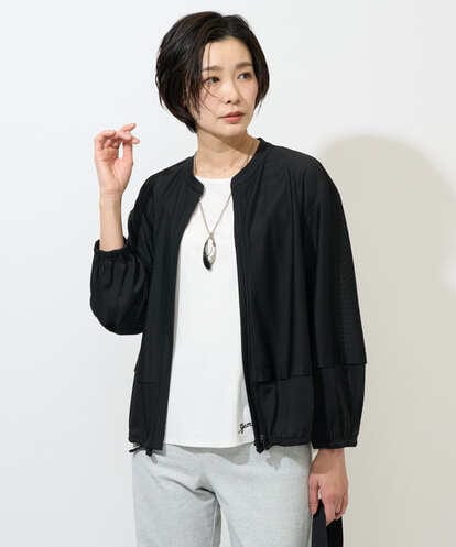 PZTGE41330 GEORGES RECH [セットアップ対応]スタンドカラーシアーブルゾン