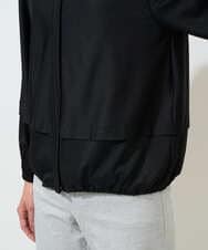PZTGE41330 GEORGES RECH(ジョルジュ・レッシュ)  [セットアップ対応]スタンドカラーシアーブルゾン ブラック