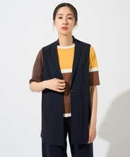 PZTGF28290 GEORGES RECH(ジョルジュ・レッシュ)  [セットアップ対応]ドライタッチジャージージレ ネイビー