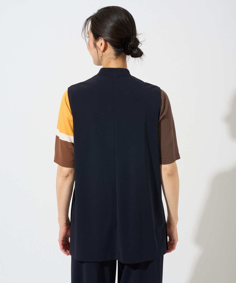 PZTGF28290 GEORGES RECH(ジョルジュ・レッシュ)  [セットアップ対応]ドライタッチジャージージレ ネイビー