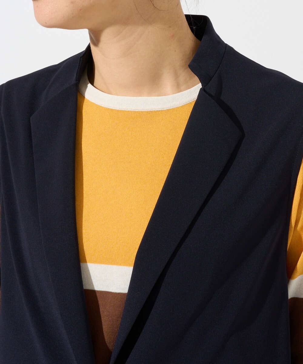 PZTGF28290 GEORGES RECH(ジョルジュ・レッシュ)  [セットアップ対応]ドライタッチジャージージレ ネイビー