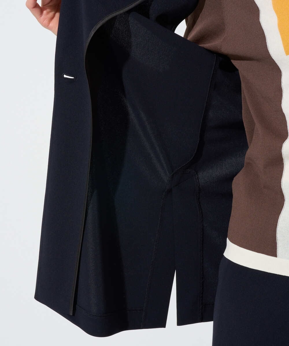 PZTGF28290 GEORGES RECH(ジョルジュ・レッシュ)  [セットアップ対応]ドライタッチジャージージレ ネイビー