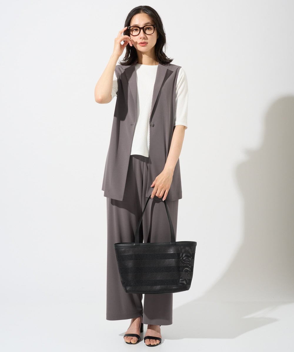 PZTGF28290 GEORGES RECH(ジョルジュ・レッシュ)  [セットアップ対応]ドライタッチジャージージレ ネイビー