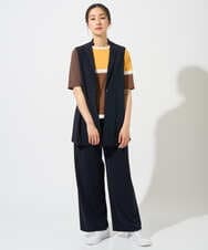 PZTGF28290 GEORGES RECH(ジョルジュ・レッシュ)  [セットアップ対応]ドライタッチジャージージレ ネイビー