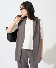 PZTGF28290 GEORGES RECH(ジョルジュ・レッシュ)  [セットアップ対応]ドライタッチジャージージレ ネイビー