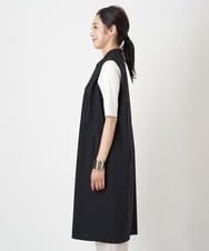 PZTGS18390 GEORGES RECH(ジョルジュ・レッシュ) [日本製/速乾]アクティブジャージーロングジレ ブラック