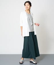 PZTHW20230 GEORGES RECH(ジョルジュ・レッシュ) [2点セット]タンクトップセットフライスカーディガン ブラック