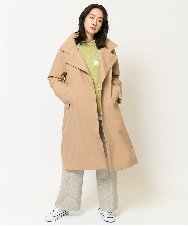 PZUAA44490 GEORGES RECH(ジョルジュ・レッシュ) ステッチレス2WAYダウンロングコート ベージュ