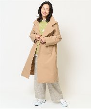 PZUAA44490 GEORGES RECH(ジョルジュ・レッシュ) ステッチレス2WAYダウンロングコート ベージュ
