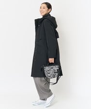 PZUAB41630 GEORGES RECH(ジョルジュ・レッシュ) ステッチレスタフタAラインロングダウン ブラック