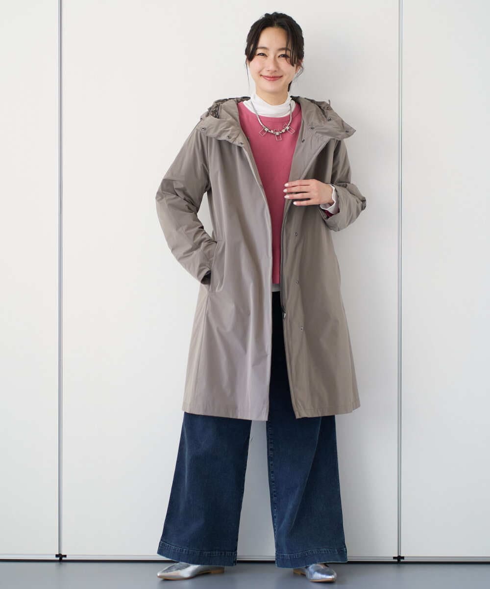 PZUAC16590 GEORGES RECH(ジョルジュ・レッシュ) ステッチレスロングダウンコート グレー