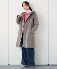 PZUAC16590 GEORGES RECH(ジョルジュ・レッシュ) ステッチレスロングダウンコート グレー